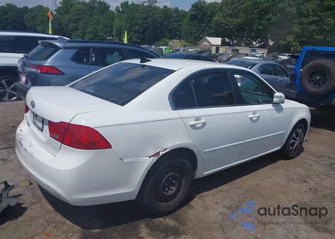 2010 Kia Optima Lx z USA, uszkodzony, nr VIN KNAGG4A80A5395336